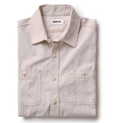 The Foundry Shirt in Natural Chambray