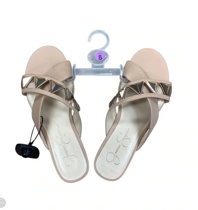 Sandals Flats By Jessica Simpson In Tan, Size: 8