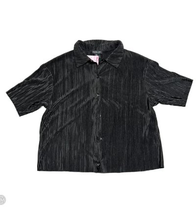 Top Short Sleeve By Rachel Zoe In Black, Size: L