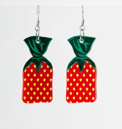 Strawberry Candy Earrings