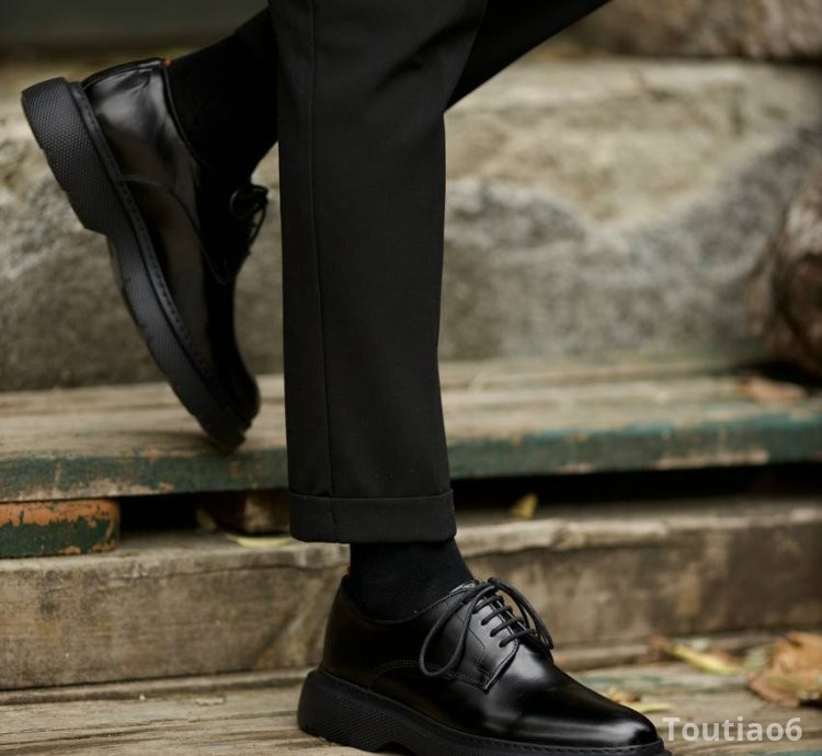 Bojoni Denver Leather Black Shoes