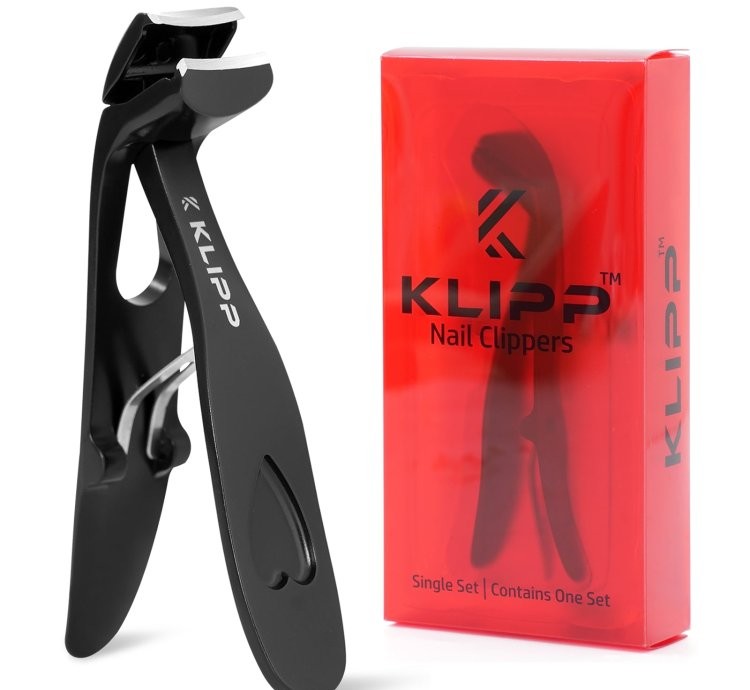 Toe Nail clippers for thick nails for seniors, for thick nails with catcher. Angled heavy duty large toe nail clippers for seniors, Toenail clippers & nail cutters for diabetic & arthritic nails