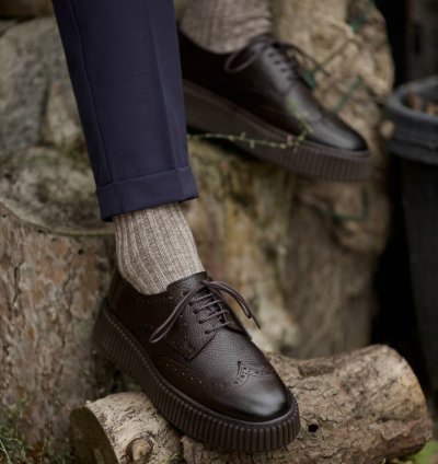 Bojoni Denver Leather Brown Shoes