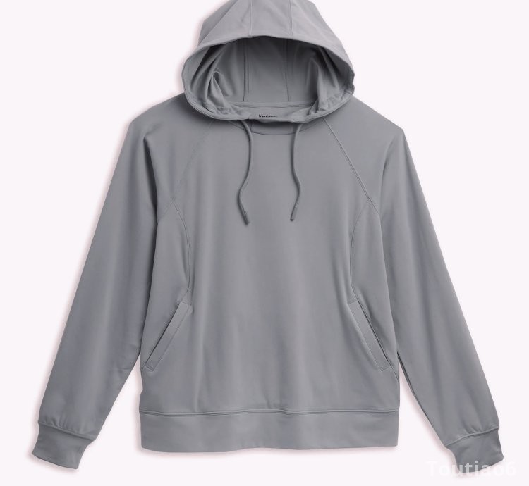 Cozy Luxe Fitted Hoodie - Ultimate Gray