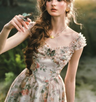 Butterfly Chronicle Corset Dress