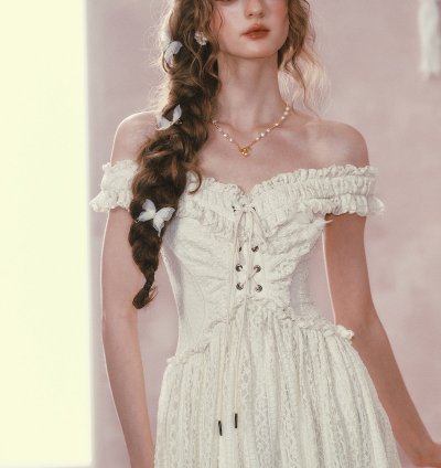 Twin Butterflies Corset Dress（Short）