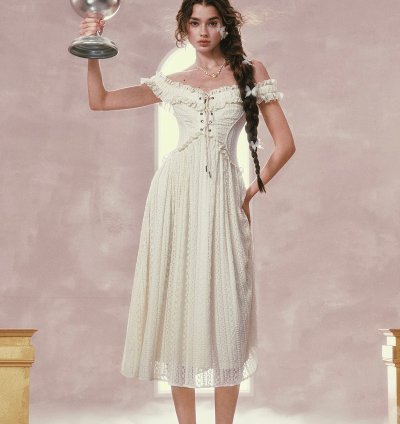 Twin Butterflies Corset Dress（Long）