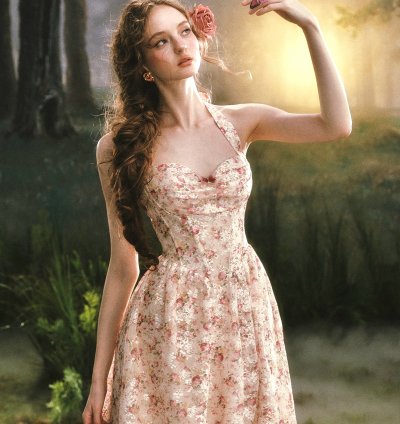 Wildwood Rose Corset Dress