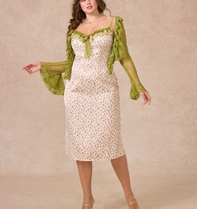 Curve&Plus Enchanted Forest Dress