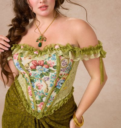 Curve&Plus Forest Elf Princess Corset