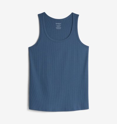 Bamboo Rib Power Tank - Bering Sea