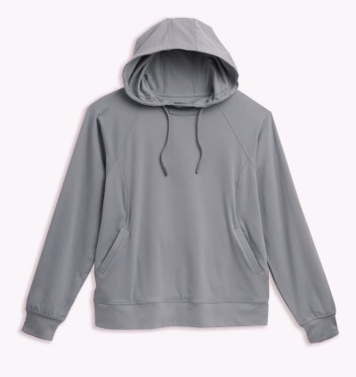 Cozy Luxe Fitted Hoodie - Ultimate Gray