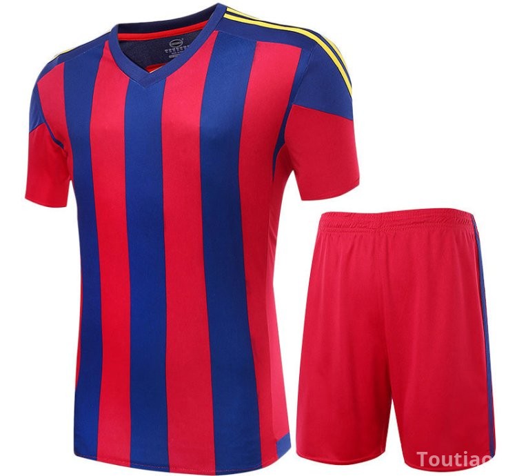 Adult/kids Breathable Soccer Set Soccer Jerseys Uniforms Children Football Kit Shirt Tracksuit