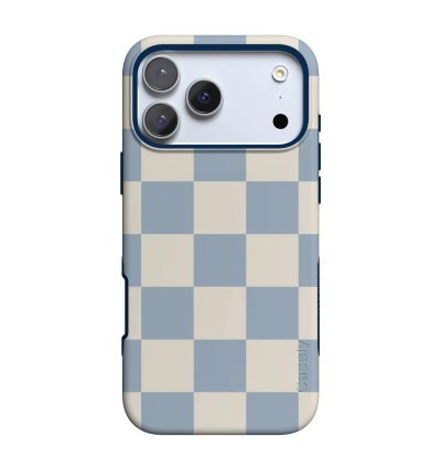 Fit Check | Light Blue Checkerboard Case
