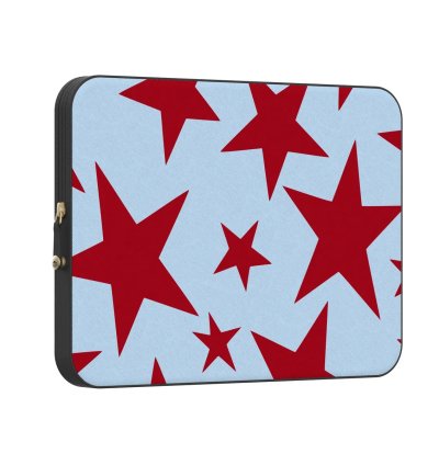 Stars Align | Blue & Red Stars Laptop Case