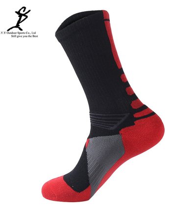 Men Sports Running Socks  Football Basketball Socks Outdoor Training Soccer Socks