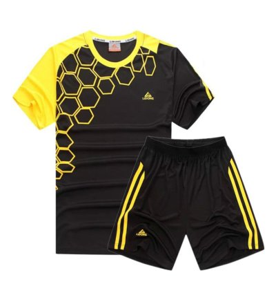 Child Kids Football Kit Boys Soccer Jersey Sets Team Training Suit Short Sleeved Jerseys