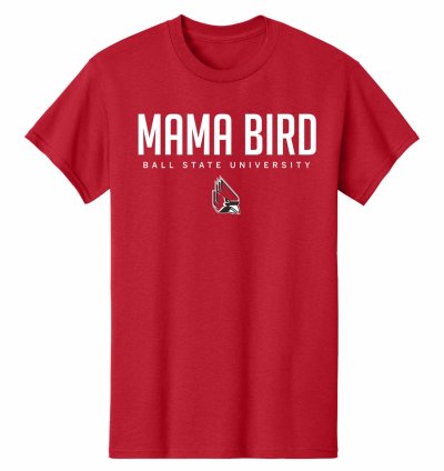 BSU Cardinals Red Mama Bird Tee