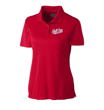 Ball State Polo Women's Red Script