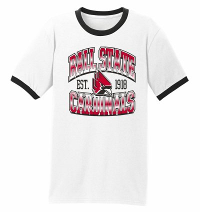 Ball State Cardinals Chrome Short-Sleeve Tee